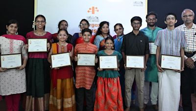 First prize winners of The Hindu Margazhi Music Contest-2023 felicitated