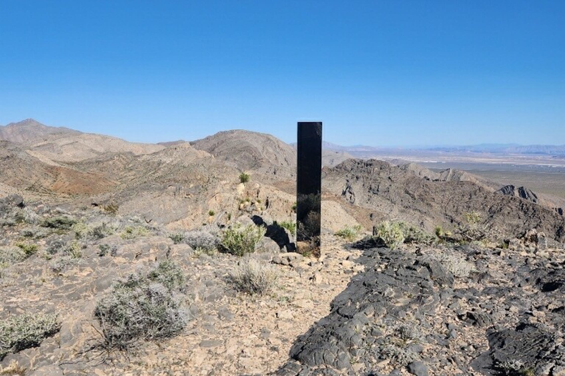 Remember the mysterious monoliths? A new one just appeared near Las Vegas.