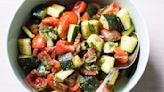 One easy step boosts supermarket tomatoes for Mediterranean chopped salad