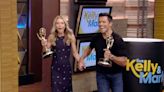 Kelly Ripa and Mark Consuelos Surprised By 'Unexpected' Daytime Emmy Win After Skipping Event to See Their Daughter