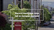 Record mortgage rates fail to dampen demand