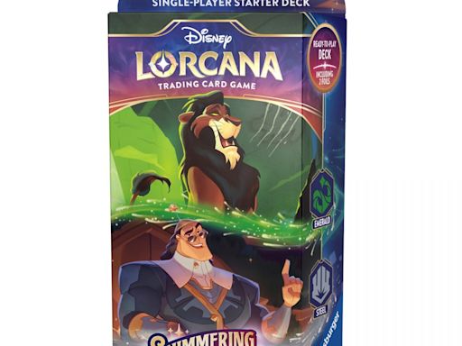 DISNEY LORCANA SHIMMERING SKIES Starter Decks Bring WRECK-IT RALPH and Evasive Joy