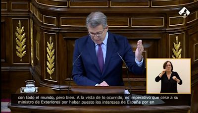 El lapsus de Feijóo al pedir el cese de Albares: al más puro estilo Rajoy