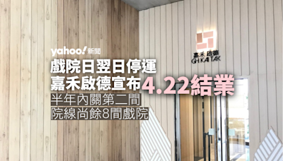 戲院日翌日結業 嘉禾啟德宣布4.22結束營業 同院線半年內關第二間