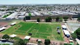 Rehabilitan cancha de Unidad Deportiva GP