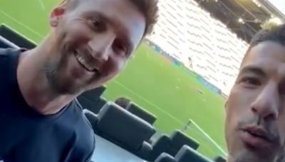El mensaje de Messi y Suárez: fueron a ver a Thiago y a los pibes del Sub 12 de Inter Miami