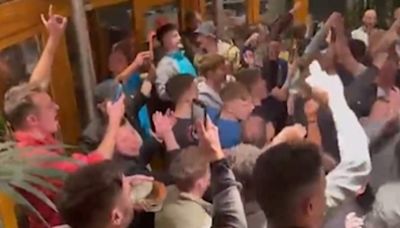 England fans' hilarious new song ahead of Euros clash with Serbia