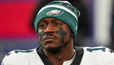 Eagles' A.J. Brown brushes off highest-paid receiver title: 'We don't play on paper'