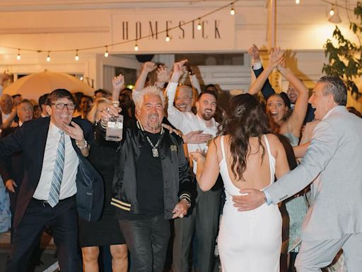 Guy Fieri Hilariously Crashes Couple's Wedding Ceremony in New Jersey! See the Photos