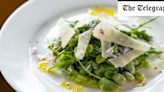 Broad bean salad with pecorino recipe