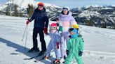 Kym Johnson and Robert Herjavec Celebrate a Snowy Easter with Their Twins Hudson and Haven