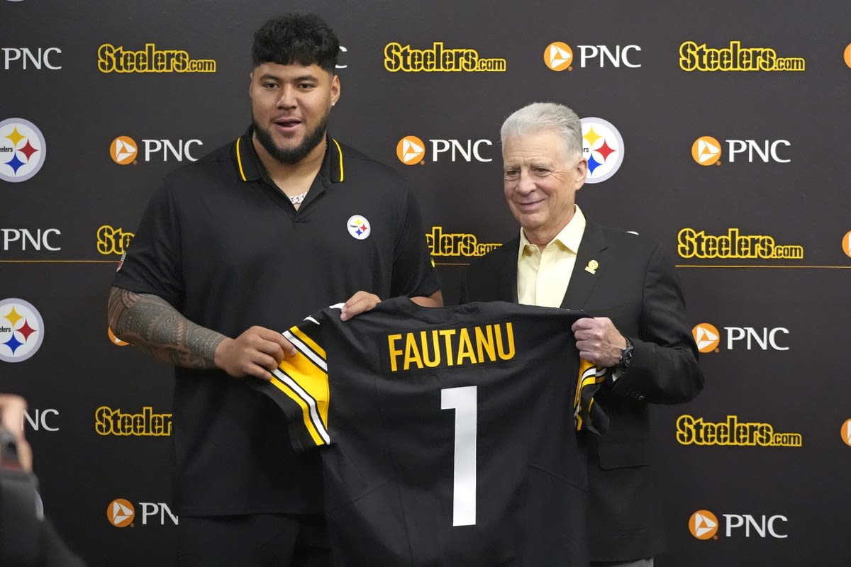 Family values helped mold Henderson’s Fautanu on path to Pittsburgh