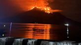 Indonesian volcano eruption forces evacuations, airport closure