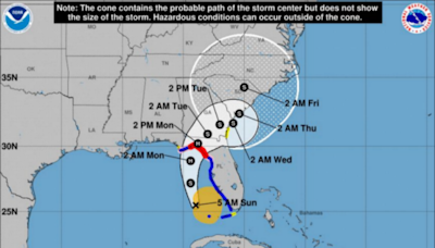 Update: Ahead of TS Debby, Beaufort Co. under storm surge warning, tropical storm watch