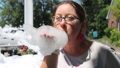 Stilley House hosts foam party