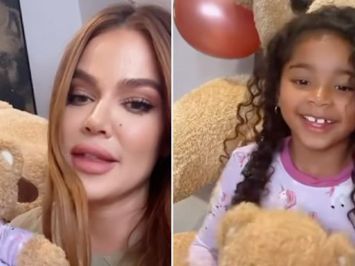 'She's a Kid!': Khloé Kardashian Faces Backlash After Announcing 6-Year-Old Daughter True's New Modeling Gig
