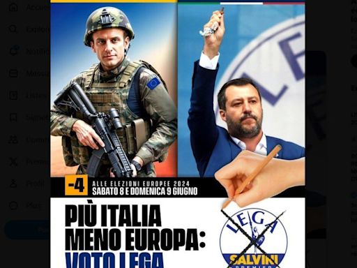 Vicepremier de Italia filosísimo contra Macron: “Ponte un casco y vete a Ucrania”