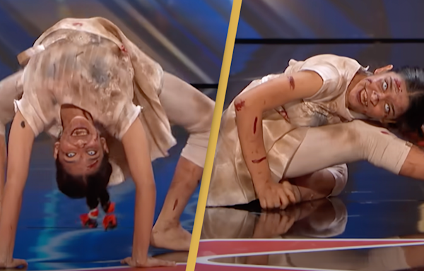 America's Got Talent contestant horrifies viewers with ‘creepy’ and 'gross' contortion routine