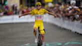 Pogacar surge al final del último ascenso y gana la 14ta etapa del tour de Francia