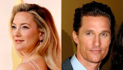 Kate Hudson comenta sobre o cheiro de Matthew McConaughey, que é contra o uso de desodorante