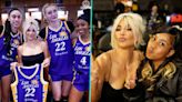 Kim Kardashian & Daughter North Have Girls Night Out at LA Sparks WNBA Game | Access