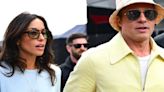 Brad Pitt and girlfriend's rare appearance at the F1 British Grand Prix