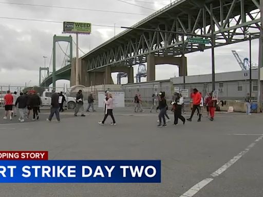 Port strike day 2: Expert says don't panic buy as dockworkers vow to stay on picket line