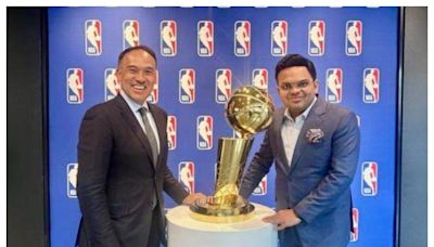 BCCI Secretary Jay Shah Meets NBA Deputy Commissioner Mark Tatum To Share Knowledge