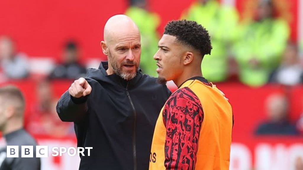 Jadon Sancho: Man Utd boss Erik ten Hag happy for outcast after Dortmund display