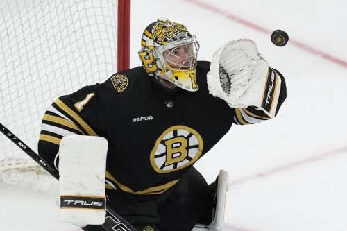 NHL training camps open with Swayman's status with the Bruins among the many questions