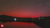 Solar storm turns Ladakh skies crimson in rarest event: Mesmerising images inside - It was all red