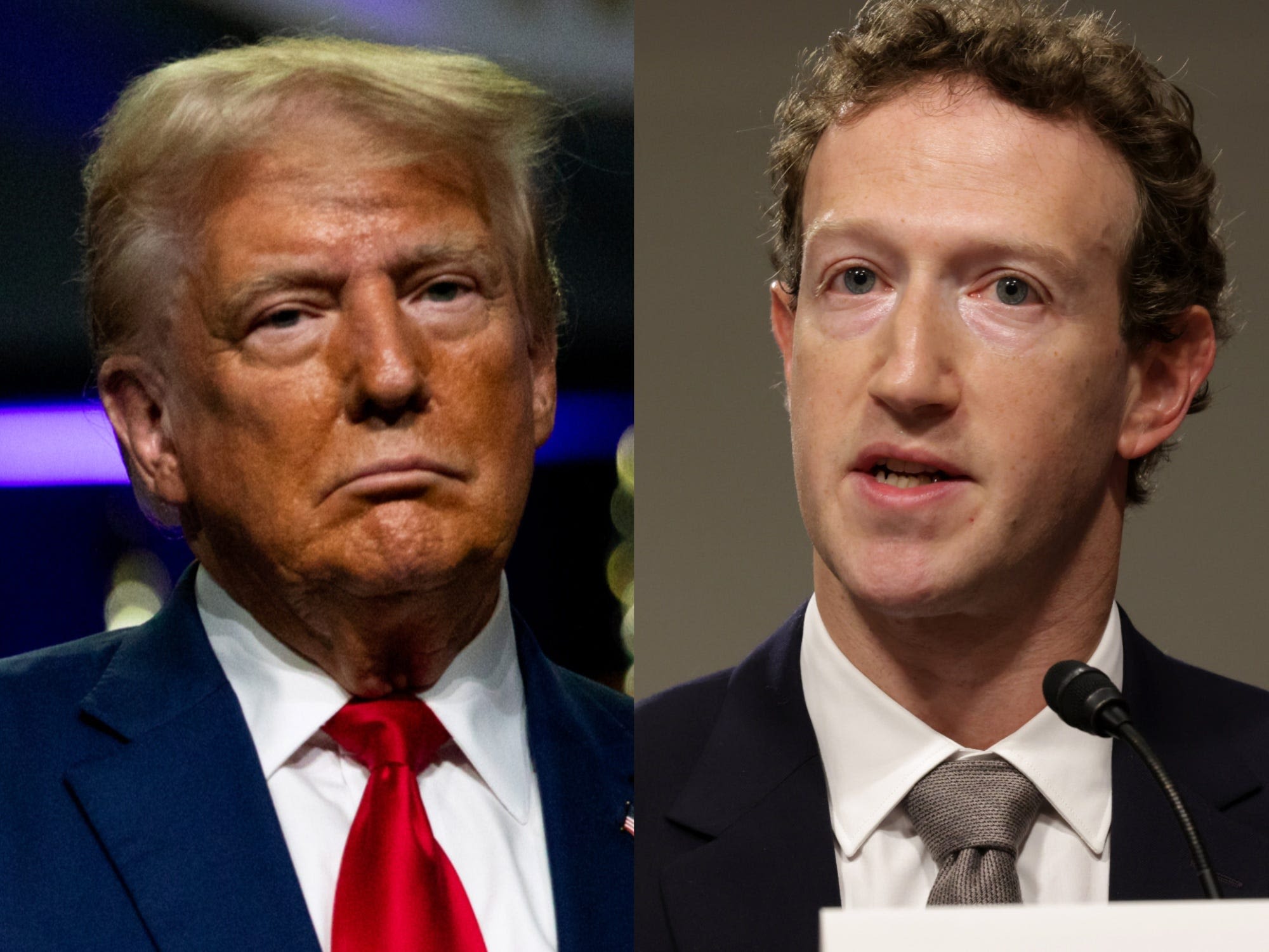 Trump said Mark Zuckerberg told him there's 'no way I can vote for a Democrat' after the assassination attempt. But Zuckerberg is pushing back on that.