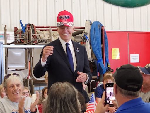 Pic of Biden wearing Trump hat sends MAGA fans into meltdown – but White House says he was promoting ‘unity’