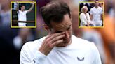 Andy Murray sheds tears as two-time winner is given emotional Wimbledon send-off