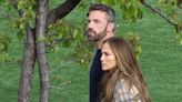 Jennifer Lopez Is Cozy but Chic in a Tan Flannel Top and White Pants While House Hunting With Ben Affleck