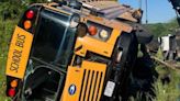 School bus involved in crash with semi near Halltown, Mo.