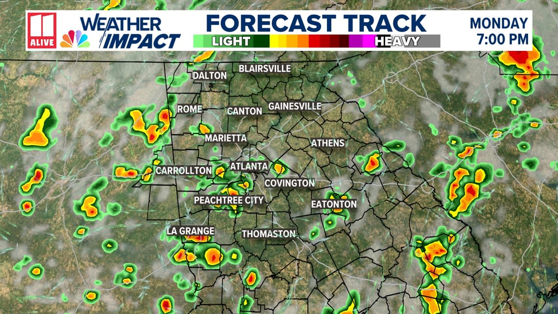 Tracking storms, weather impacts across metro Atlanta and north Georgia | Live updates