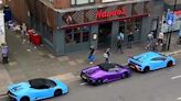 Watch moment 3 supercars worth over £1m get instant karma for illegally parking