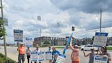 Striking LCBO workers stage rotating pickets in Grey Bruce