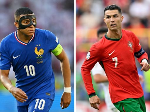 Mbappe, Ronaldo face off as France and Portugal clash at Euro 2024