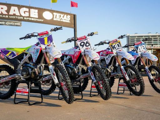 Team Honda HRC Progressive and Pediatric Brain Tumor Foundation Join Forces in Texas SMX Playoff 2