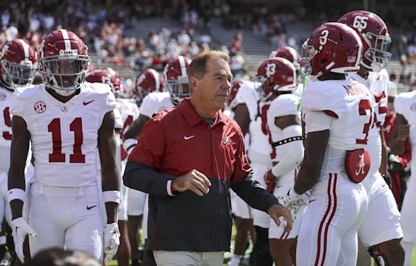 Nick Saban gives emotional speech at field dedication ceremony: ‘This is a great honor’