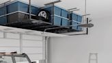 Organize your garage with this popular overhead storage rack, nearly half-off today at Amazon