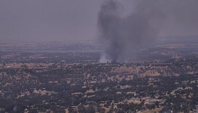 Two fires break out in Calaveras County as fire crews battle the Aero Fire