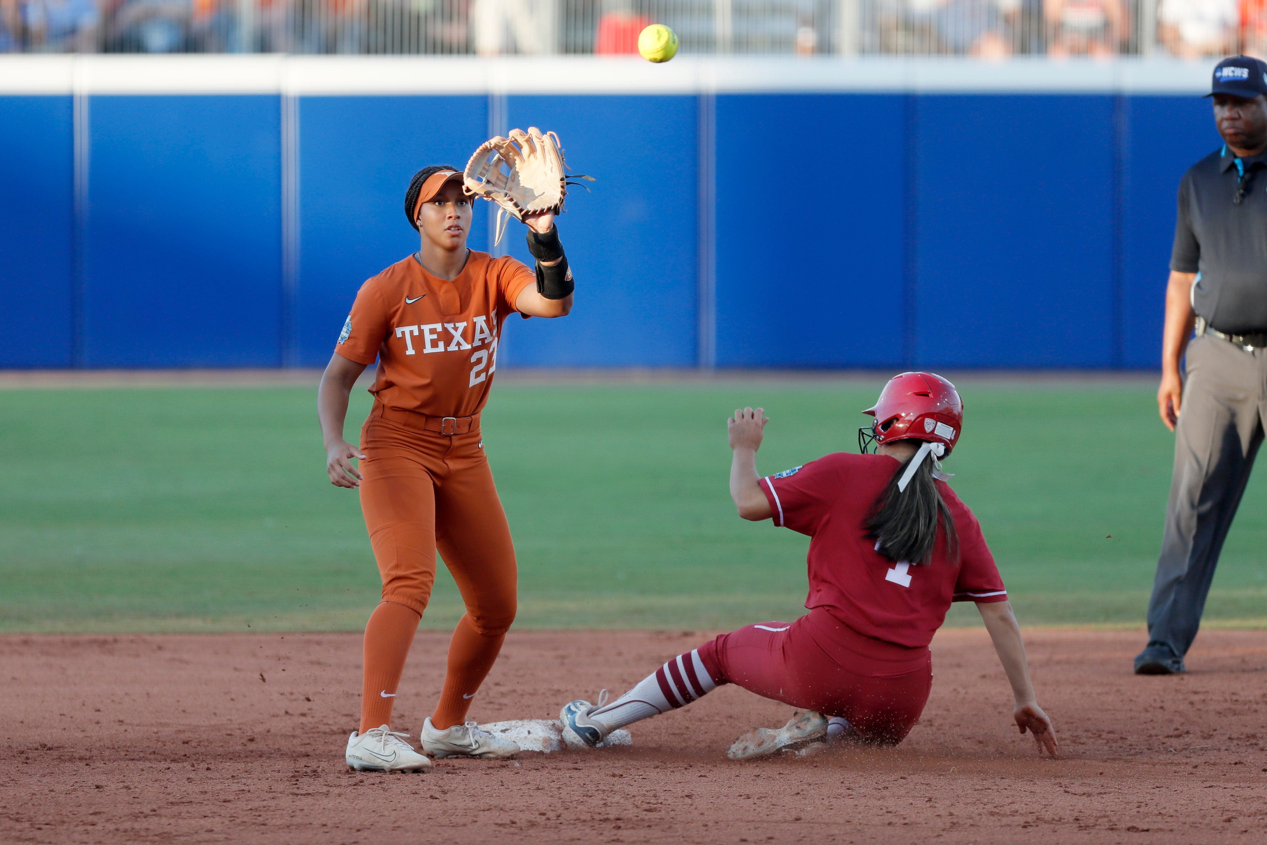 Live: Texas softball again faces Stanford in Women’s College World Series semifinals