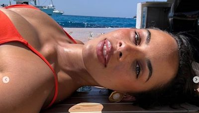 Rochelle Humes wows in a skimpy bikini as she poses for racy snaps