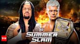 WWE SummerSlam 2024: Cody Rhodes vs Solo Sikoa Undisputed WWE Championship match officially confirmed | WWE News - Times of India