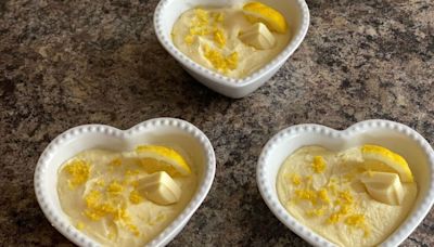 I made creamy and delicious lemon mousse in 10 minutes with just 3 ingredients