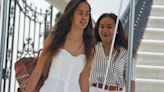 Malia Obama puts on very leggy display in minuscule skirt for night out with famous friends