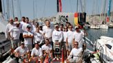 Felipe VI participa con el 'Aifos' en la primera regata de la Copa del Rey en Palma